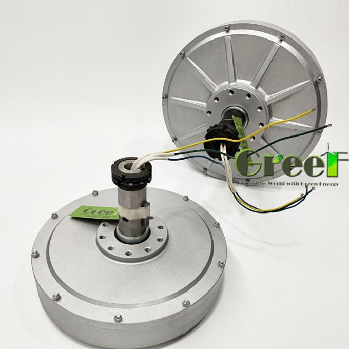 Generator Magnetik Permanen Aksial Tanpa Inti 3 Fase Generasi Listrik dengan Garansi 3 Tahun 3
