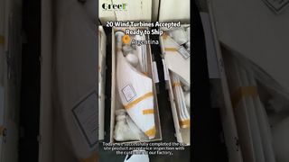 20 Unit Turbin Angin Sumbu Horizontal 1kW Diterima – Siap Dikirim ke Argentina!