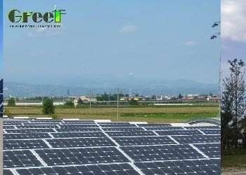 Pengisian daya baterai 10kw dari jaringan sistem energi pv tenaga surya untuk digunakan di rumah
