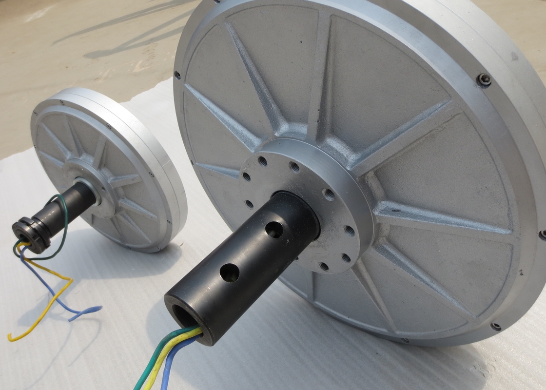 3KW Low Rpm Alternator Magnet Permanen Torsi Mulai Rendah Generator Angin Vertikal