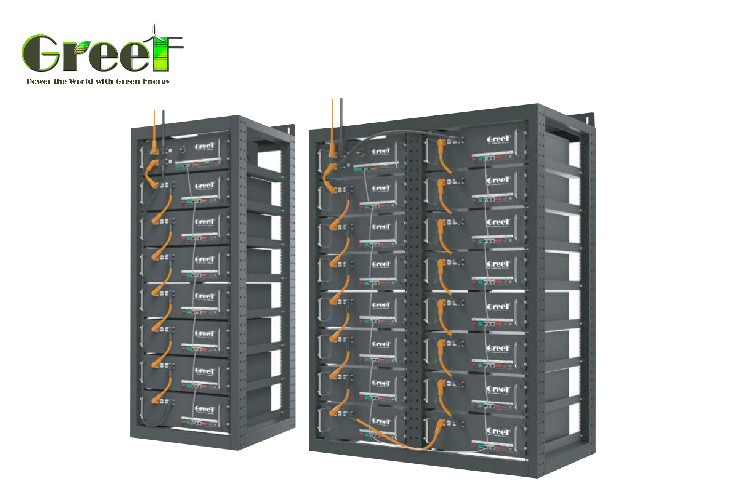 Baterai Lithium Tegangan Rendah 60-280AH 48v 200ah Untuk Penyimpanan Energi Rumah Sistem Surya & Hibrida