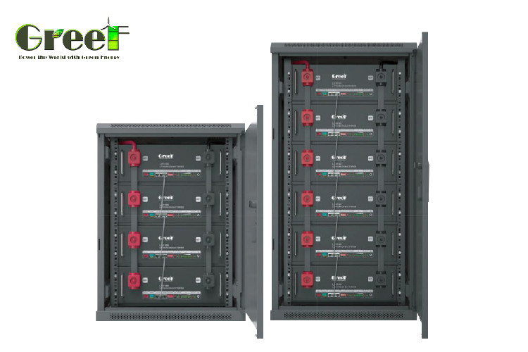 Baterai Lithium Tegangan Rendah 60-280AH 48v 200ah Untuk Penyimpanan Energi Rumah Sistem Surya & Hibrida