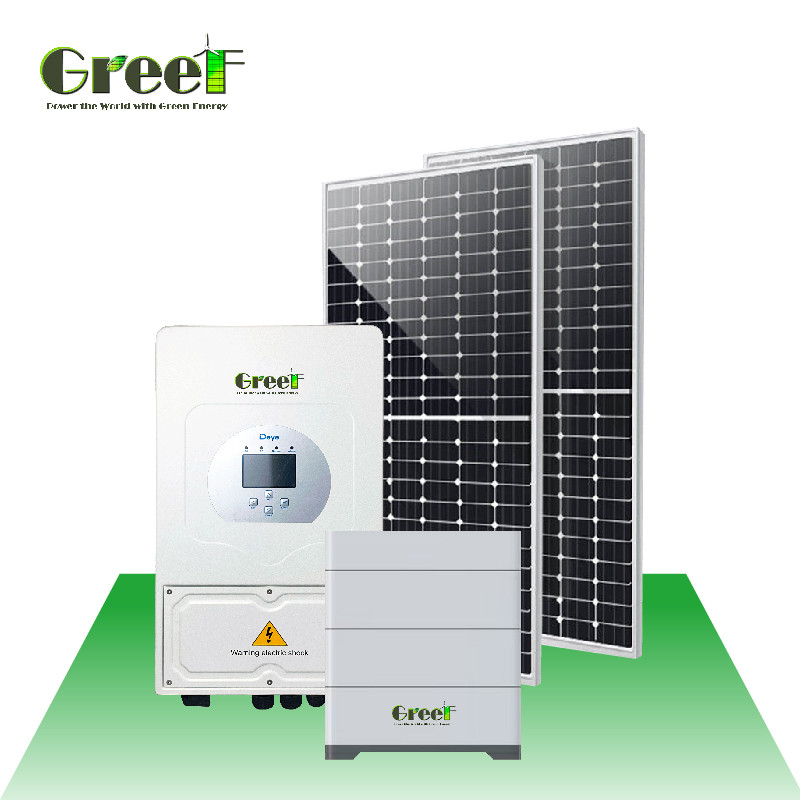 5kW Off Grid Solar System dengan MPPT Charge Controller Tegangan Keluar 48-240V