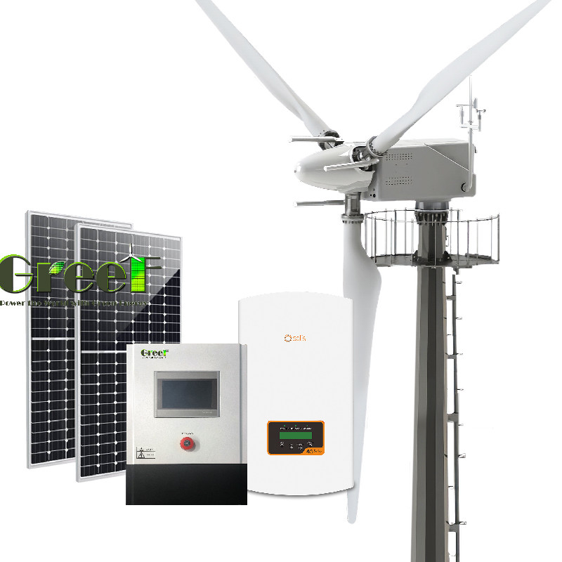 20KW / 30KW Pitch Control Turbin Angin Teknologi Pitch Variabel 30% Generasi Daya Tinggi Kecepatan Angin Mulai Rendah 2,5m/s