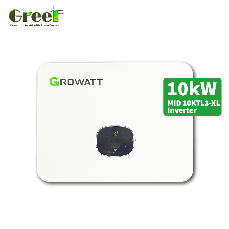 Sistem Grid Tie Panel Surya Monokristalin dengan Layar LCD untuk Pengukuran Net 1kW-100kW Output