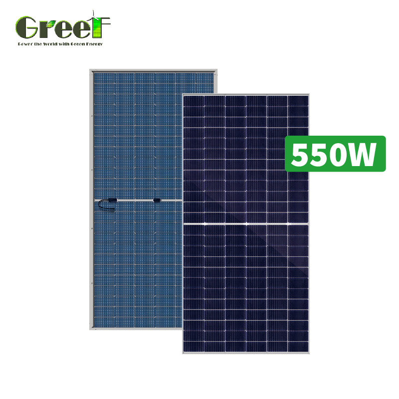 Sistem Surya On Grid dengan Panel Silicon Monokristalin yang Dibangun dalam Sistem Pemantauan