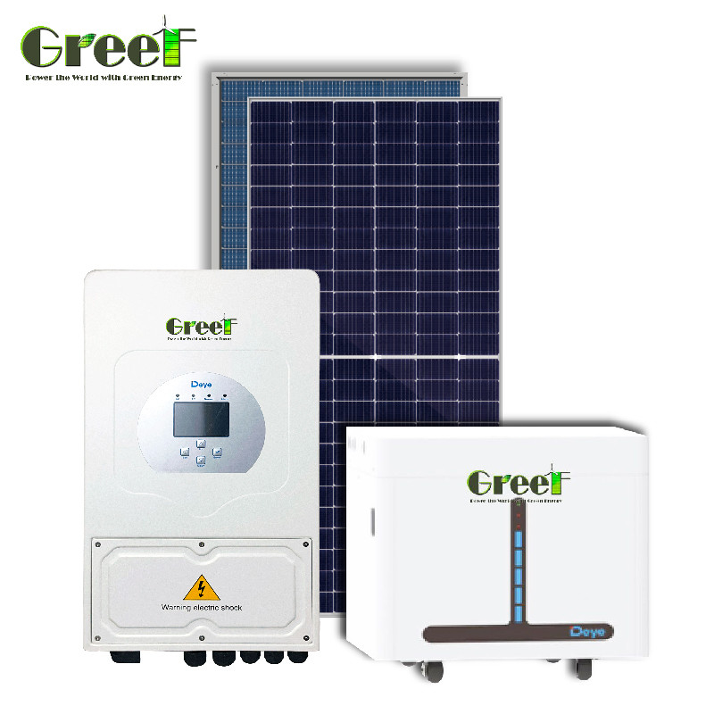 Sistem Surya Hibrida Pengendalian Jauh untuk Panel Surya PV dan Pencahayaan Putih Panas