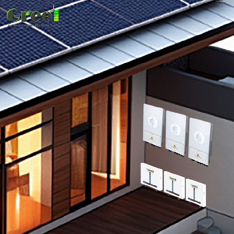 Sistem Surya Hibrida Pengendalian Jauh untuk Panel Surya PV dan Pencahayaan Putih Panas