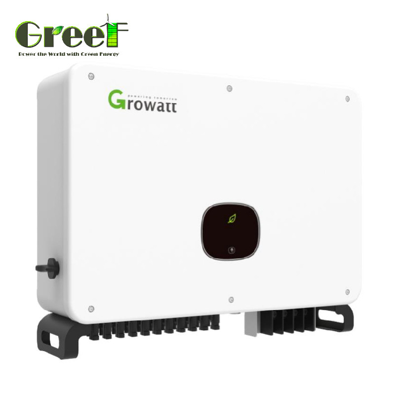 Growatt On Grid Solar Inverter 6-80KW Untuk Sistem Surya Inverter Berkinerja Tinggi Untuk Aplikasi Komersial