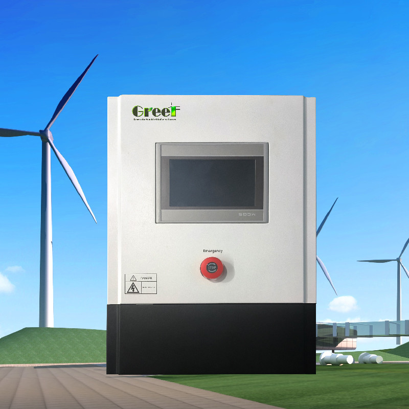 3kw 5kw LCD touch screen display On Grid Controller dengan beban dump untuk Wind Generator Systems