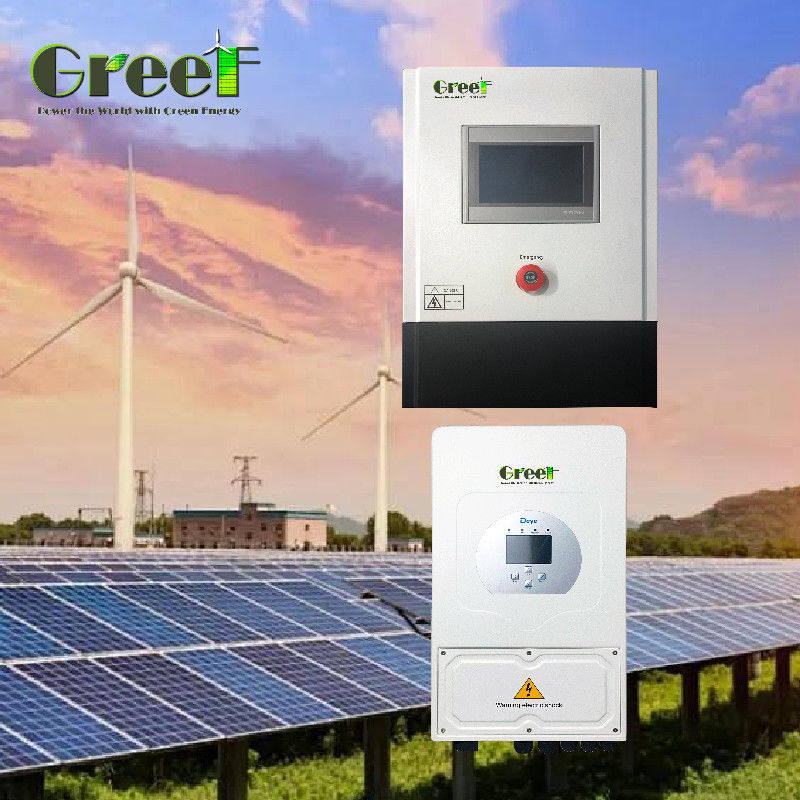 Pengontrol angin profesional 5kw sampai 100kw dengan layar sentuh LCD dan remote monitor oleh APP