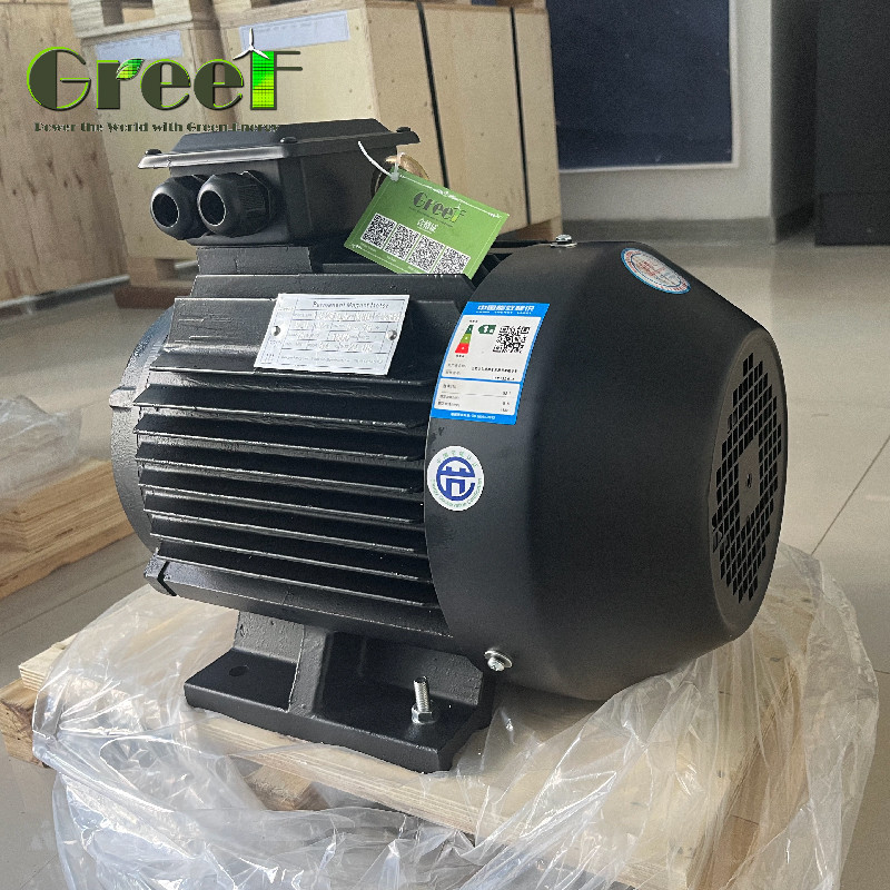 220V 750W-5MW Torsi Motor Listrik Magnet Permanen Dengan Variable Feequency Drive