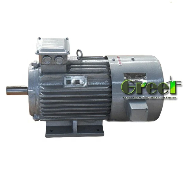 Alternator Lembar Baja Silikon yang Digulung Dingin Dengan Magnet / Generator Magnet Permanen Efisiensi 95%