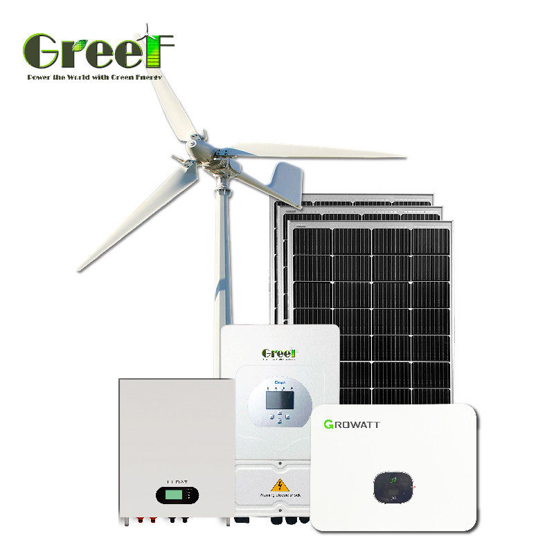 Grid Tied / Hybrid Controller Turbin Angin 2kW 3kW 5kW 10kW DC Output Type Untuk Turbin Angin Solusi Sistem Turbin Air