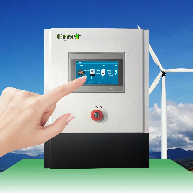 750VDC Tiga Fase Dump Load Ground Fault Monitoring Pada Grid Controller Controller Angin