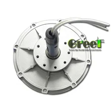 Generator magnet permanen vertikal tanpa inti cakram rpm rendah 500w-30kw