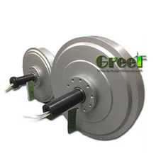 12-450V Coreless Permanent Magnet Generator Aluminium Alloy Kecepatan 100-500RPM