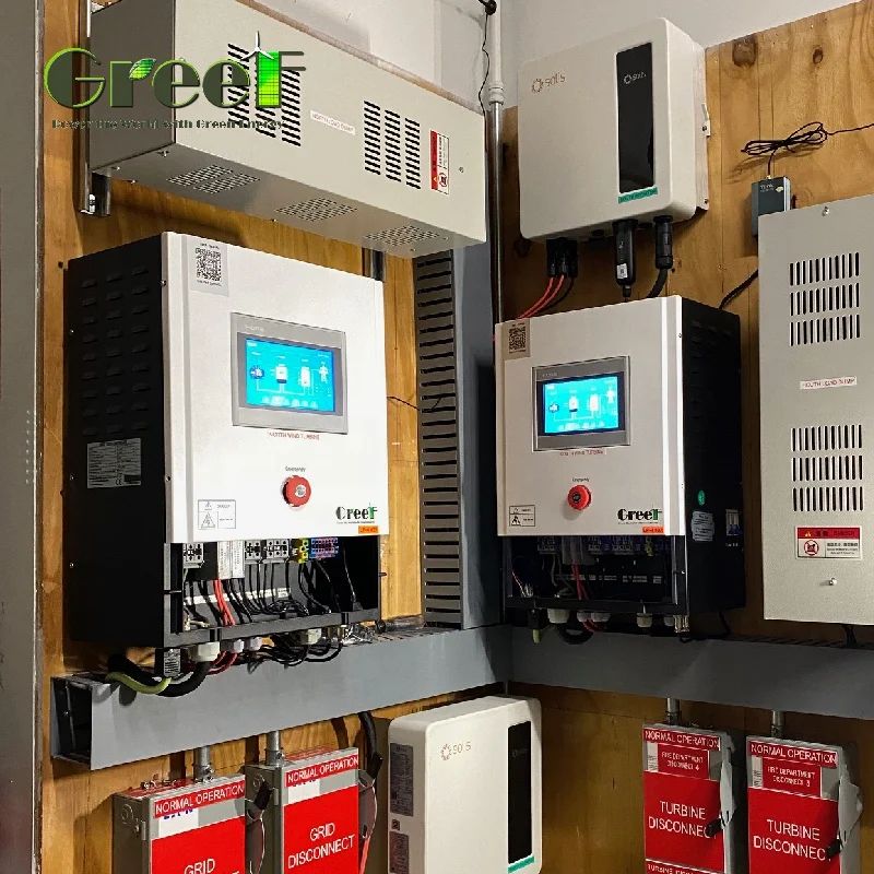 1.5KW-100KW Pengontrol Pelacak Angin dengan Pemantauan Arus Bocor ke Tanah dan Layar Sentuh LCD untuk Sistem Energi Angin