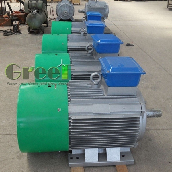 Motor DC tanpa sikat dan teknologi drive magnet permanen Alternator Max 180C Tingkat suhu berliku