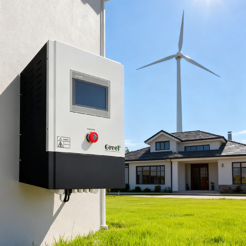 Pengontrol On Grid Efisien dengan Perlindungan IP20/IP65 Efisiensi MPPT 99.9% dan Tegangan Terukur AC220V-600V