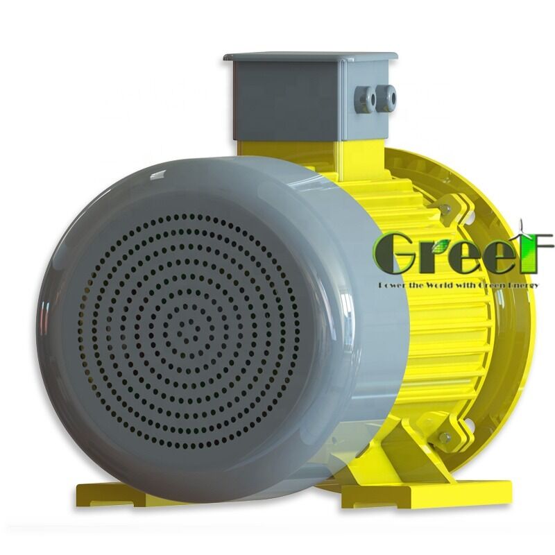 Motor Magnet Permanen Frekuensi 50HZ dan 60HZ dengan Resistansi Isolasi 100Mohm Min 500Vdc dan 6 Kutub untuk Sistem Industri