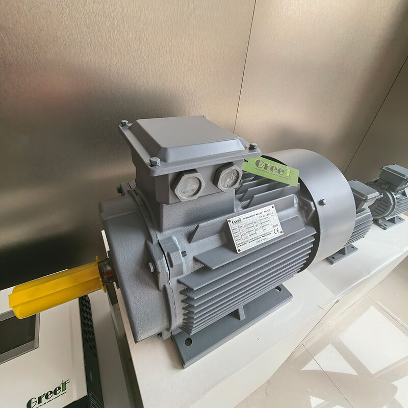 Motor Magnet Permanen Mount Flange Berperingkat IP54 dengan 0-3000 RPM untuk Aplikasi Industri