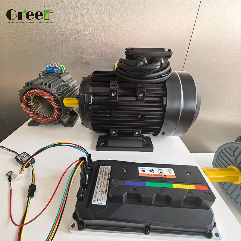 Motor Magnet Permanen dengan Metode Lilitan Y Output Daya 750W - 1000kW dan Casing Besi Cor untuk Aplikasi Industri