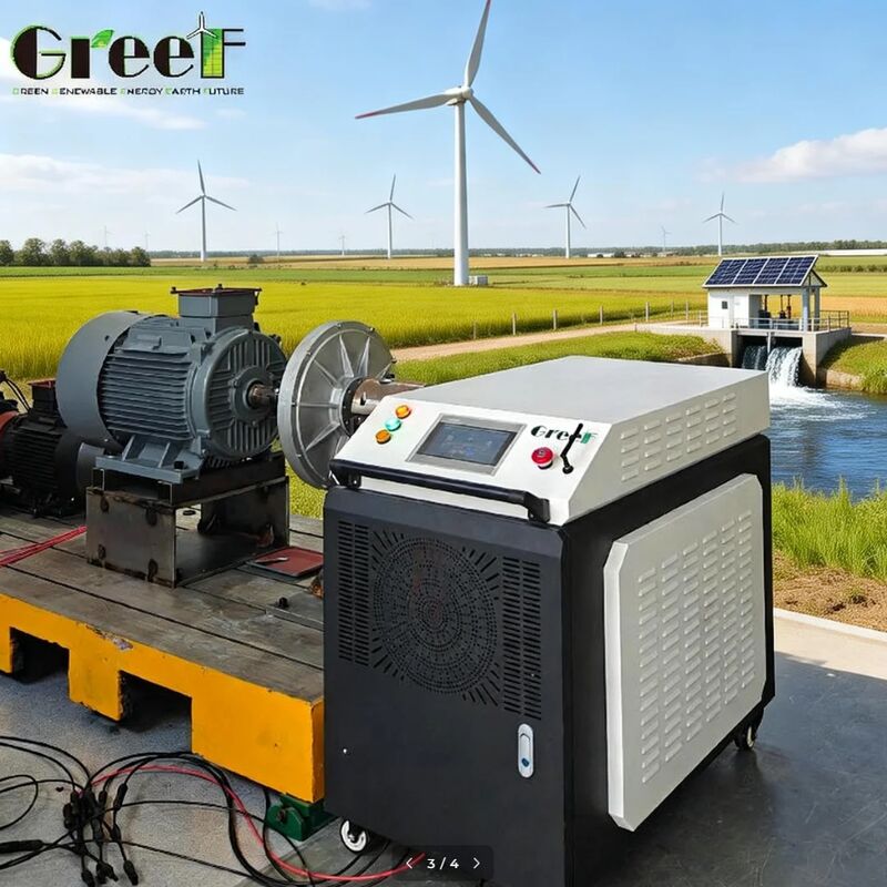 LCD Smart Touch Screen Off Grid Power Inverter dengan Tegangan DC 580-1000V dan Efisiensi Maksimum 98,9%