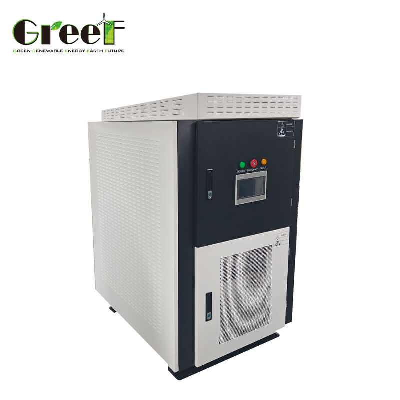 Pendinginan udara cerdas pada pengontrol grid dengan layar sentuh LCD SMART dan rentang operasi -20 °C hingga 60 °C