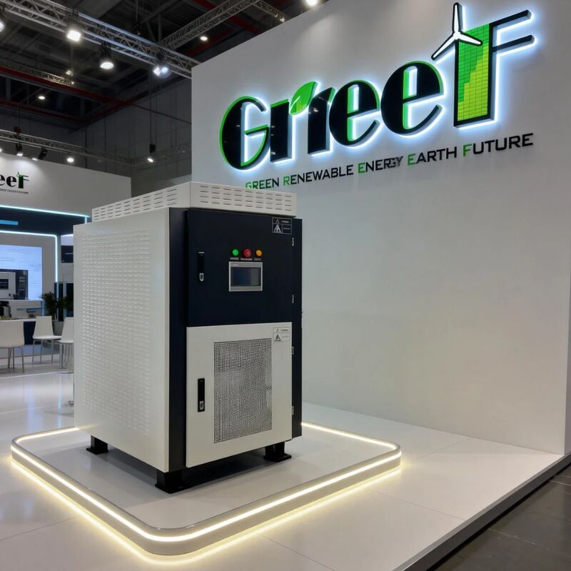 On Grid Controller with 300-460V Permissible Grid Voltage Range, Ethernet Communication Mode, and 400-450VAC Output Voltage for Efficient Energy Conversion (Pengontrol Grid dengan 300-460V Rentang Tegangan Grid yang Diizinkan, Mode Komunikasi Ethernet, dan 400-450VAC Tegangan Keluar untuk Konversi Energi yang Efisien)