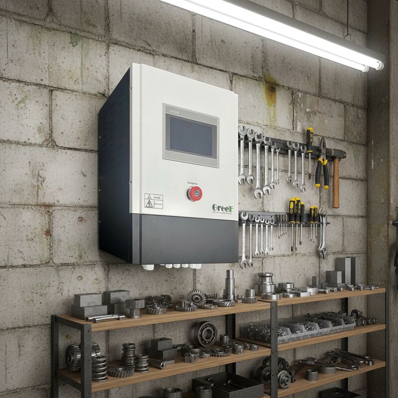 Efisiensi Tinggi ≥98% Pada Pengontrol Jaringan dengan Kisaran Tegangan 220V-600V dan Layar Sentuh LCD untuk Sistem Energi Angin