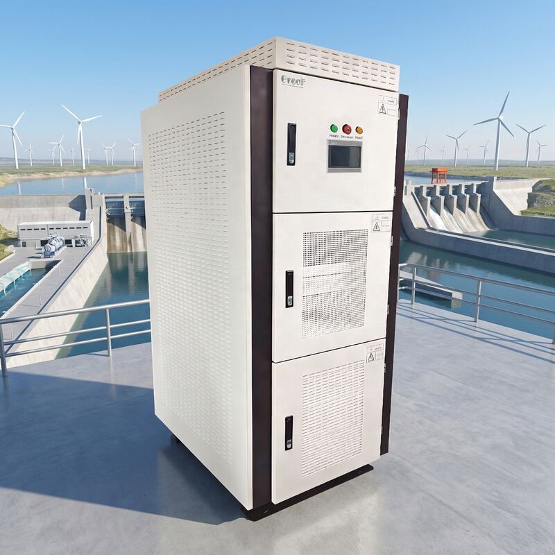 Konverter hibrida 700kw dengan pendingin udara cerdas dan efisiensi maksimum 95 Dirancang untuk konversi energi surya