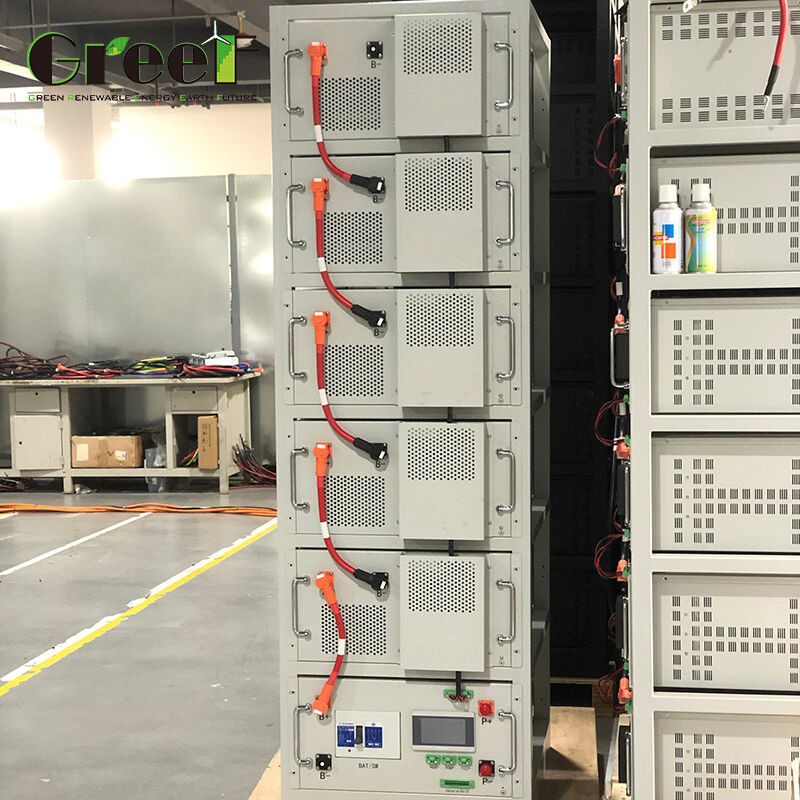 Baterai Lithium dengan BMS Terpasang 51.2V dengan Siklus Hidup 6000+ untuk Penyimpanan Energi dan Aplikasi Industri
