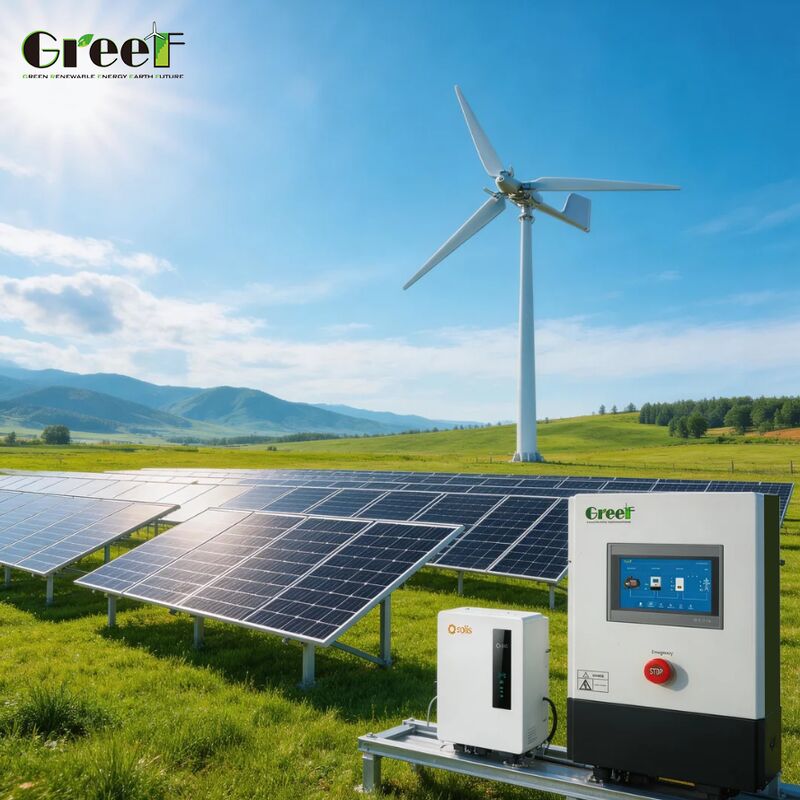 Kontroler MPPT Efisiensi 95% Sistem Surya Hibrida dengan Antarmuka RS485/CAN/USB untuk Energi Terbarukan