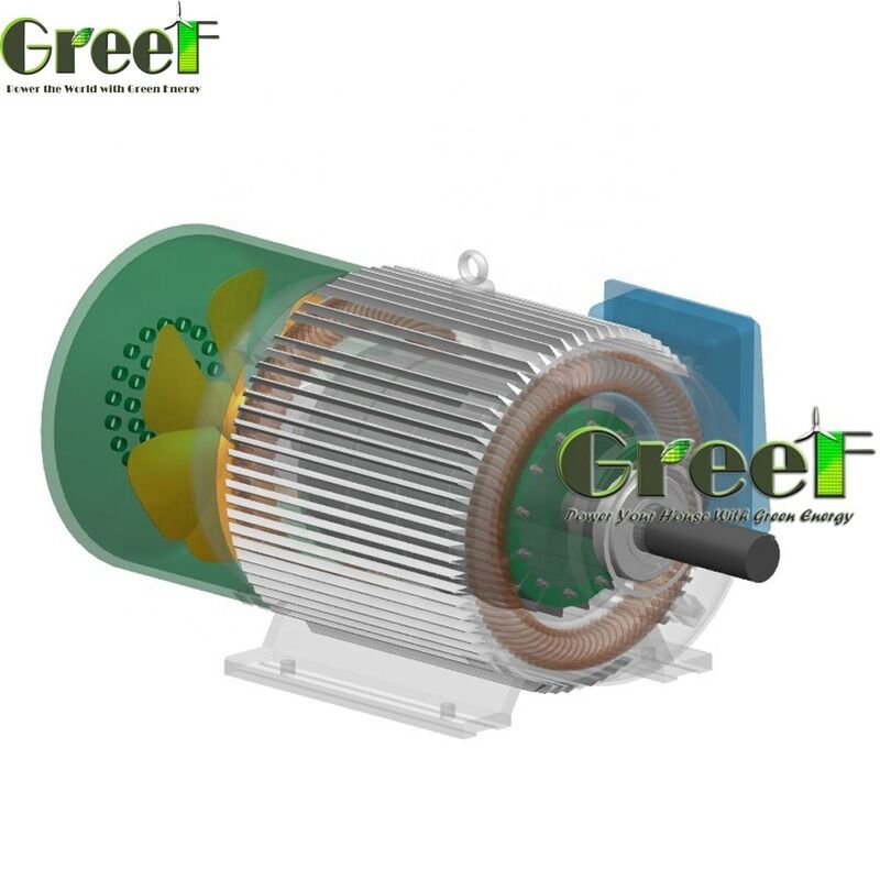 Tegangan Biasanya 12V Hingga 480V Motor Kecepatan Rendah Ideal Untuk Mesin Tugas Berat Output Daya Bervariasi Berdasarkan Kebutuhan Pelanggan