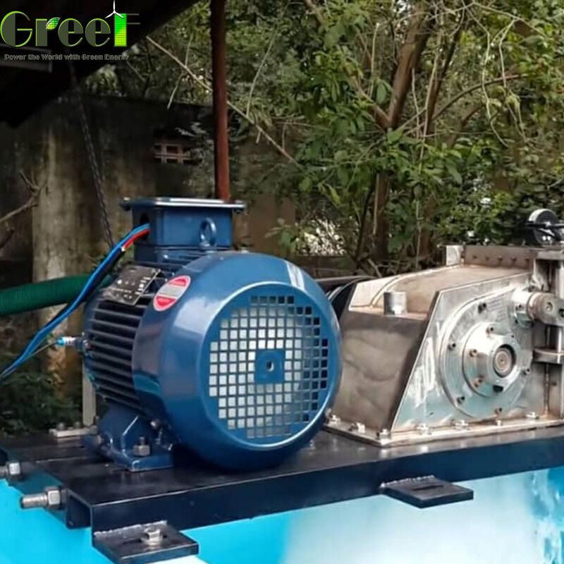 Peralatan energi bebas satu fase atau tiga fase dengan kecepatan rotasi biasanya 300 hingga 3600 rpm Dirancang untuk pembangkit listrik dan energi