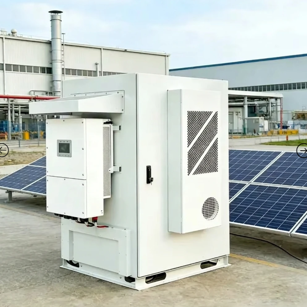 51.2V Tegangan Nominal Baterai Lithium Energi Storage dengan pendinginan industri AC dan desain modular yang dapat diskalakan