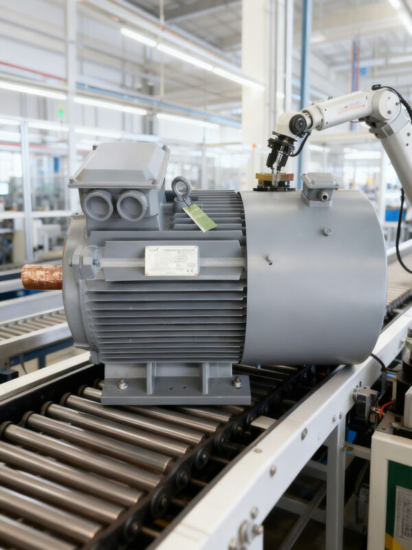 Generator magnet permanen NdFeB PMG dengan kisaran daya 500W-5000kW IP54 dan pilihan kipas/air/pendingin diri