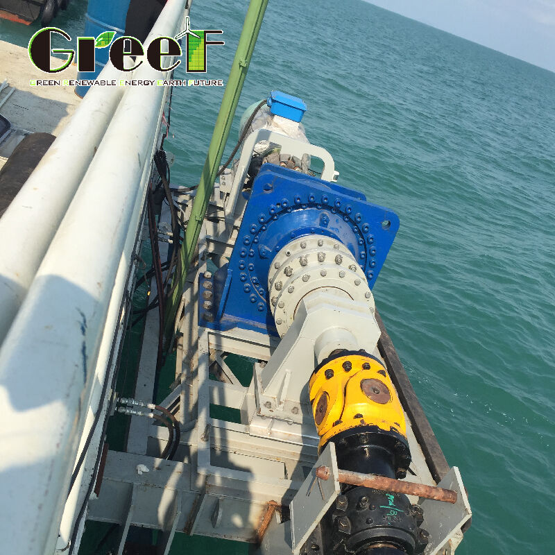 Generator magnet permanen pendingin diri poros vertikal dengan metode Y Winding untuk pembangkit listrik yang efisien