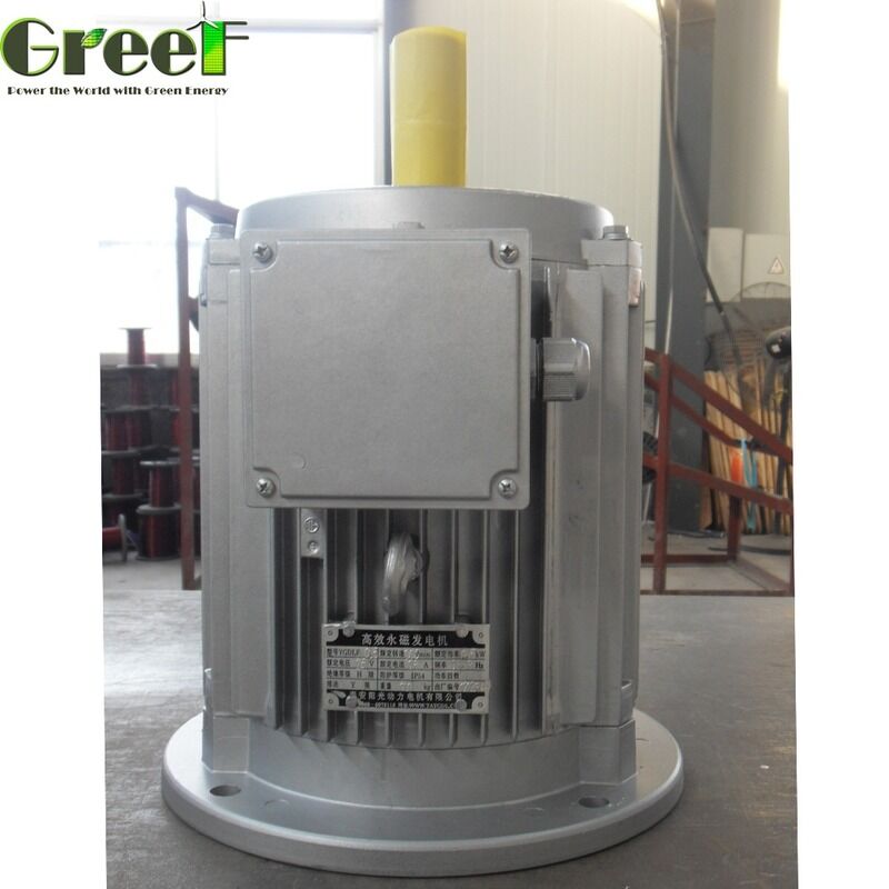IP54 Motor Magnet Permanen Dengan Lembar Baja Silikon yang Digulung Dingin