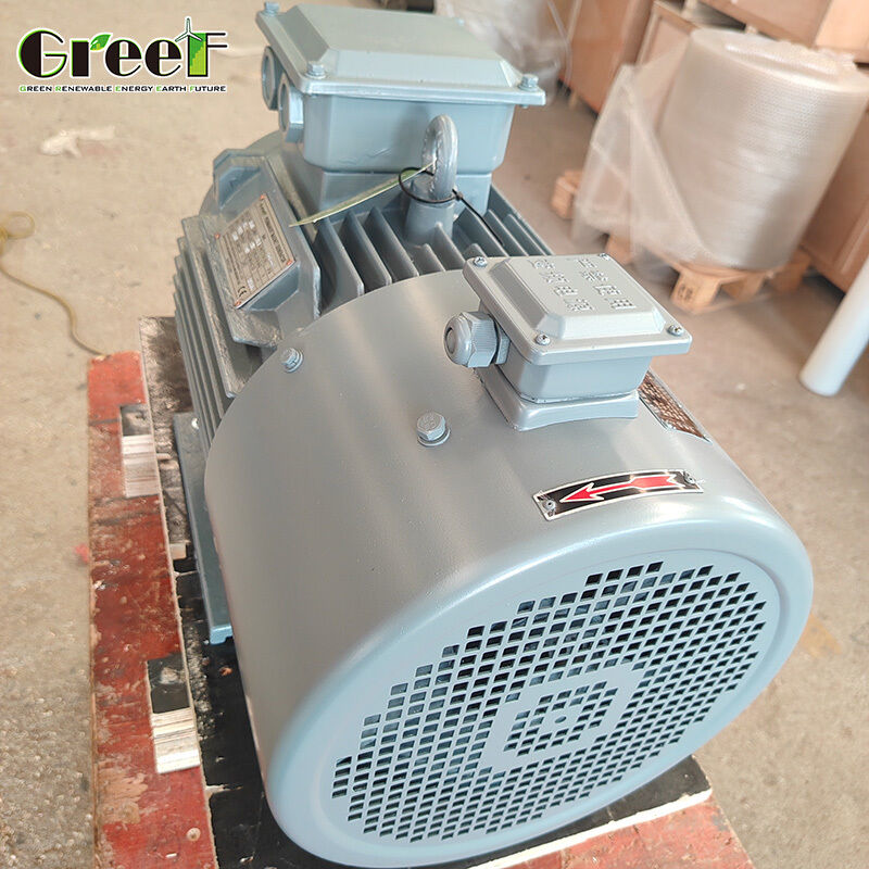 Motor Magnet Permanen 500-6000 RPM dengan Poros Baja untuk Operasi Lingkungan Keras