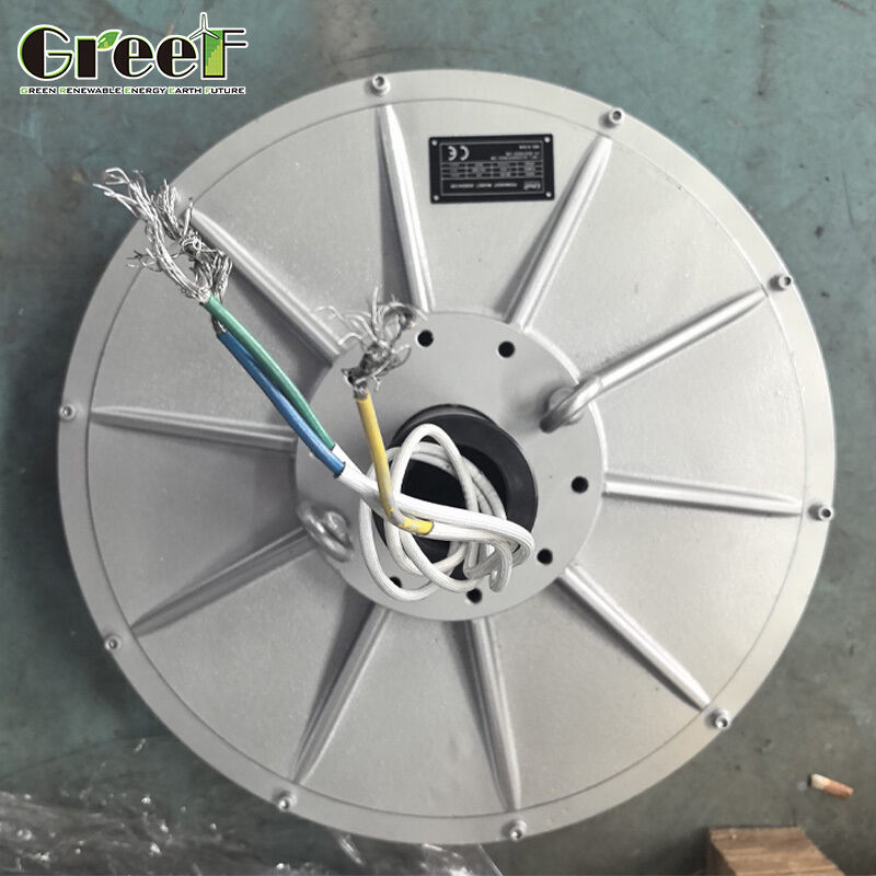 Low Cut-In Wind Speed Coreless Permanent Magnet Generator dengan Start Torque Sub-0.1N.M untuk operasi angin dalam semua kondisi