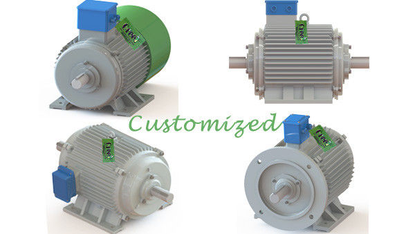 80kw 3 Phase Ac Low Rpm Efisiensi Tinggi Langka Bumi Permanen Magnet Synchronous Generator/ Low Speed Alternator