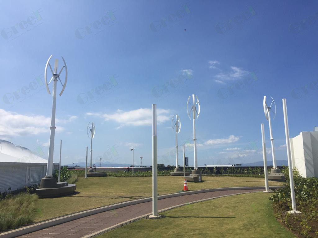 2.3M Turbin angin aliran ke atas 160RRM Kecepatan rotor nominal untuk energi terbarukan