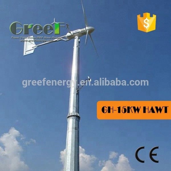 10KW On Off Grid Energy Wind Turbine Generator Wind Mill Fan Untuk Rumah