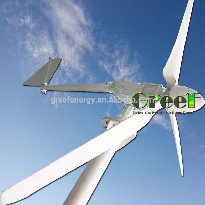 10KW On Off Grid Energy Wind Turbine Generator Wind Mill Fan Untuk Rumah