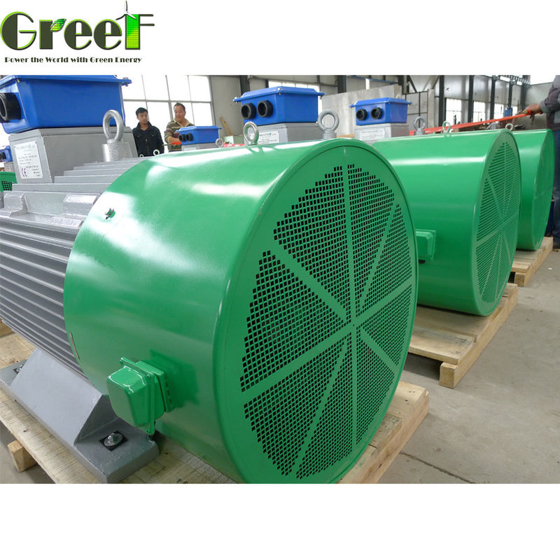 150kw 250kw 3 Phase AC Low Rpm Synchronous Hydro Power Generator Untuk Turbin Hidroelektrik