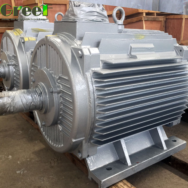 150kw 500KW 3 Phase AC 300Rpm Synchronous Hydro Power Generator Untuk Turbin Hidroelektrik