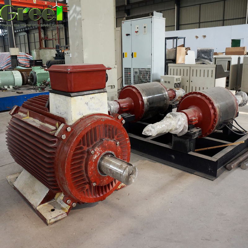 20RPM 100RPM Rpm rendah 100KW 200KW Alternator magnet permanen Generator energi air