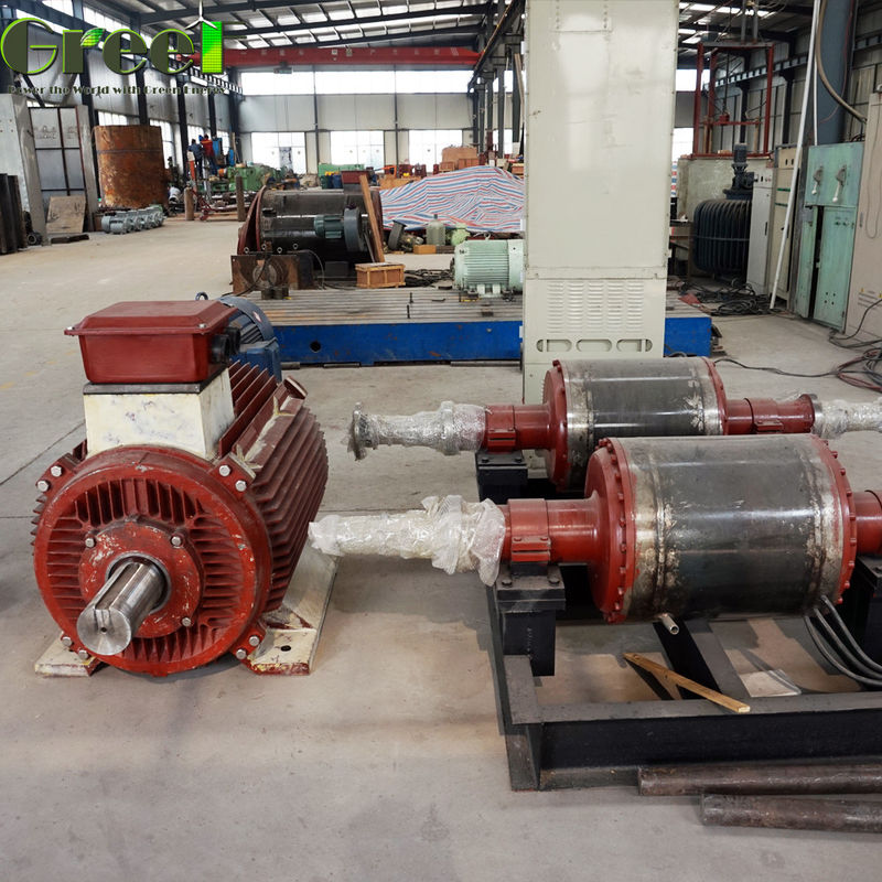 20RPM 100RPM Low Rpm Permanent Magnet Alternator 100KW 500KW Untuk Turbin Angin